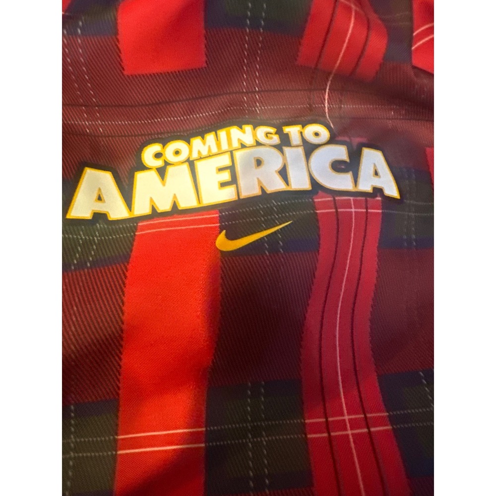 Nike Giannis Antetokounmpo Coming to America Plaid Track Pants Mens Red CV